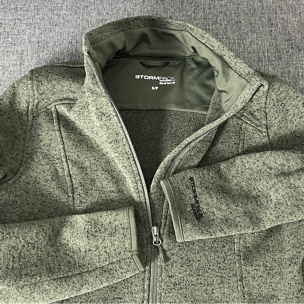 Sunice Stormpack Sweater Heathered Green S - Picture 5 of 8